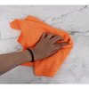 Dri By Tricol Clean Multi-Purpose Cloth,  Orange, 300 GSM, 16 x 16 in, 72 PK 01-30-01-00-72-20